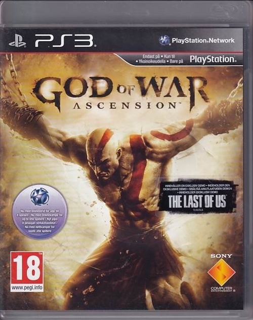 God of War Ascension - PS3 (B Grade) (Genbrug)